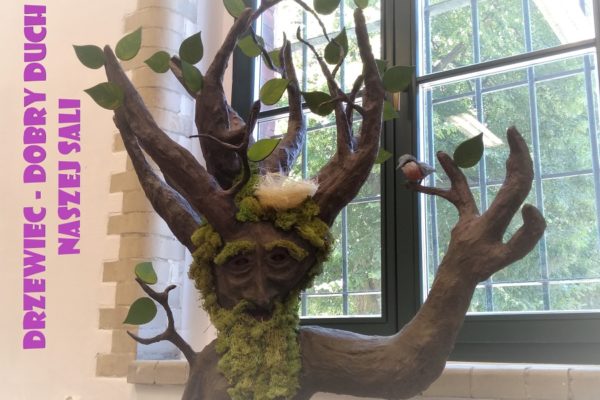 postać Dobrego Ducha pracowni