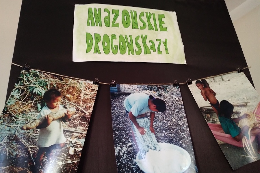 napis Amazonskie Dorgowskazy i zdjecia z Amazonii