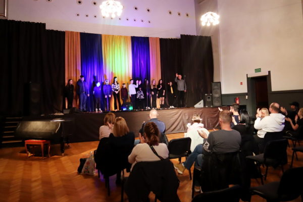 widok auli podczas koncertu