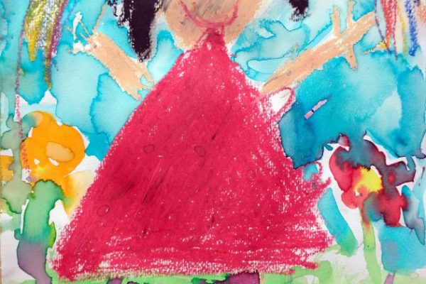 praca plastyczna przedstawijąc mamę