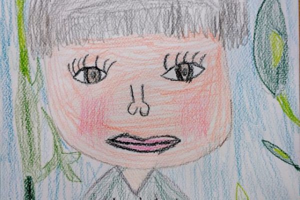 praca plastyczna przedstawijąc mamę