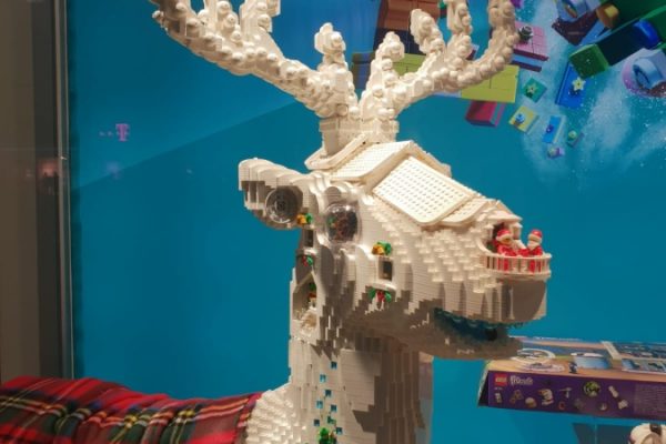 renifer z klocków lego