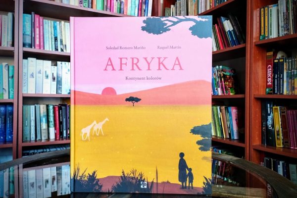 książka o Afryce, okładka