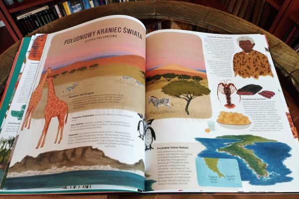 otwarta książka o Afryce