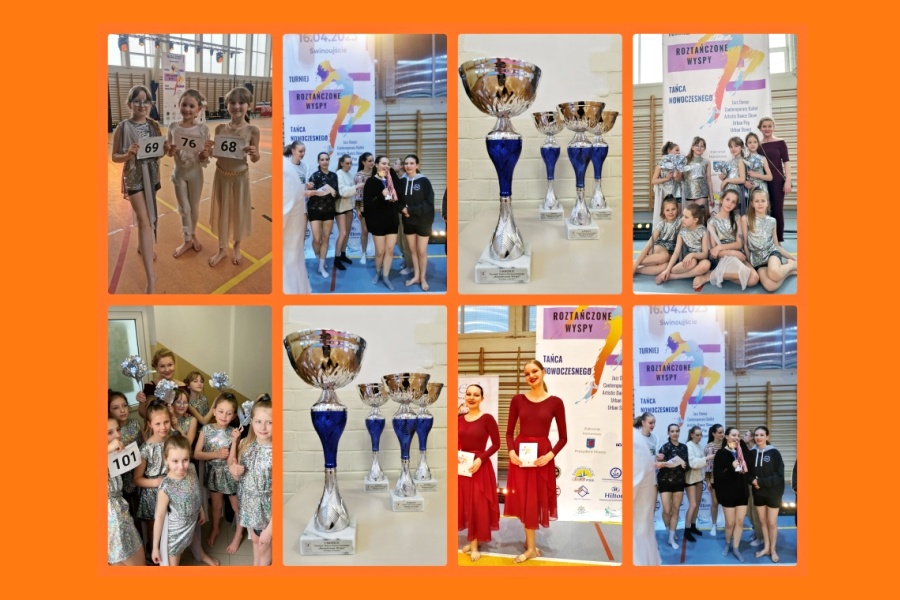 mix ośmiu zdjęc z turnieju