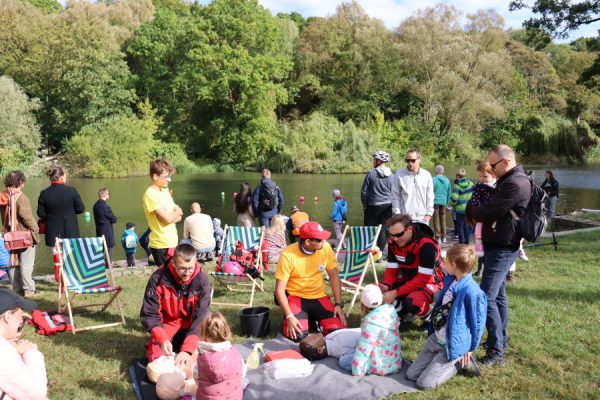 pokaz ratownictwa WOPR