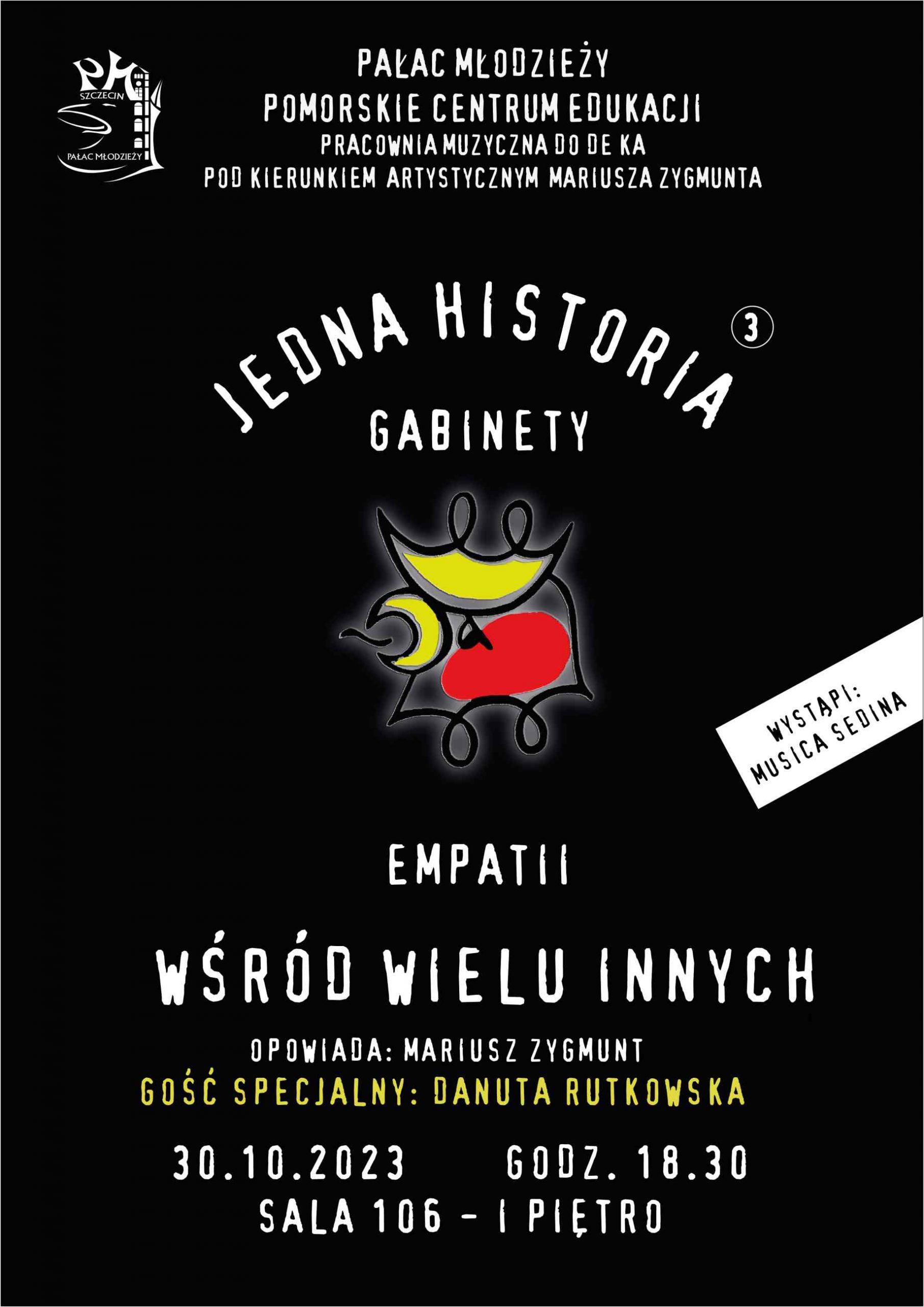 plakat informujący o spotkaniu