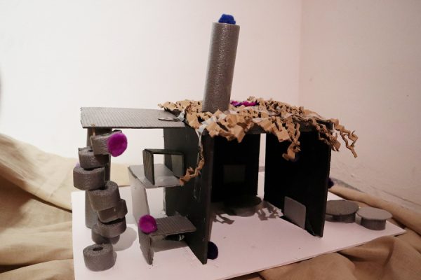 kontrukcja przestrzenna praca dzieci