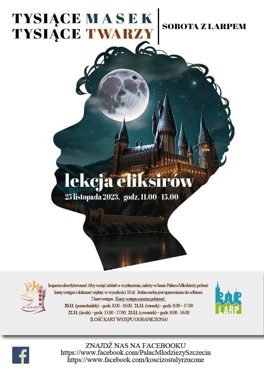 grafika z informacją o sobocie z larpem