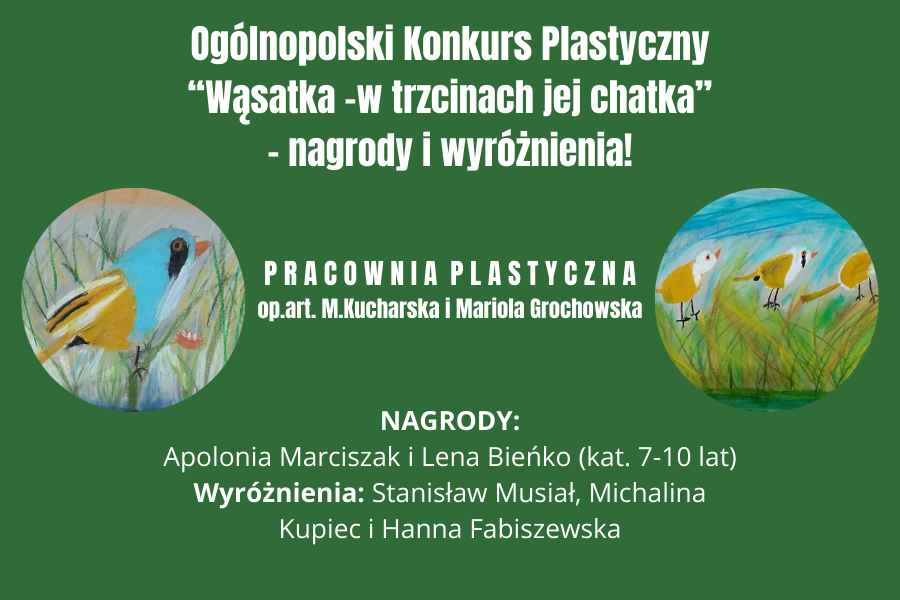 informacja graficzna o nagrodach w konkursie