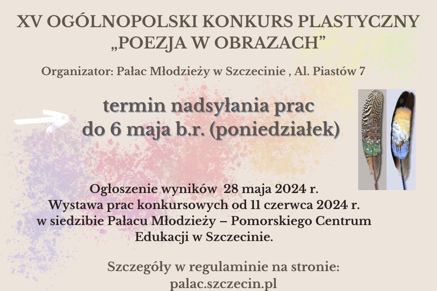 baner graficzny z informacją o konkursie