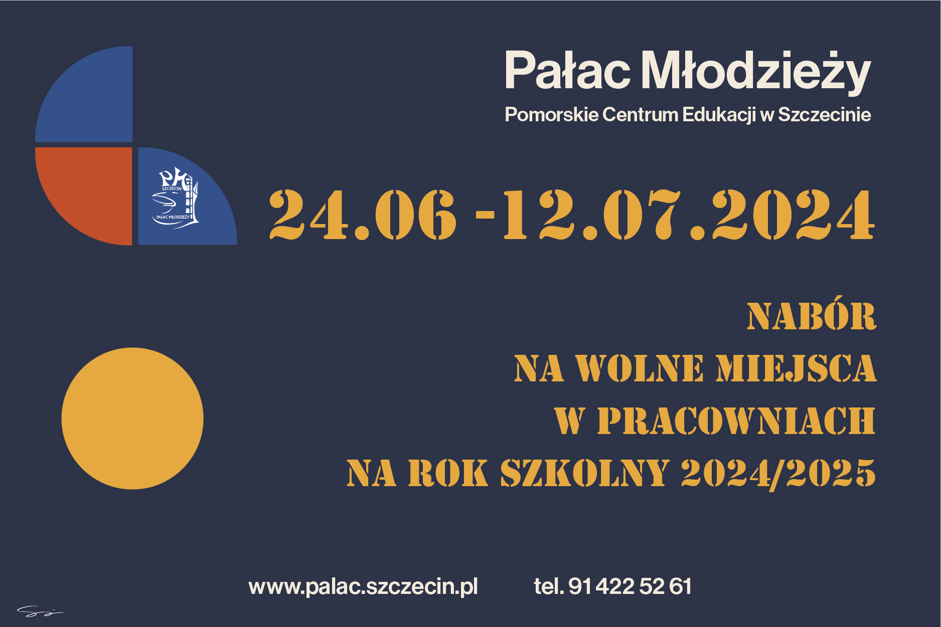 Pałac Młodzieży Pomorskie Centrum Edukacji w Szczecinie