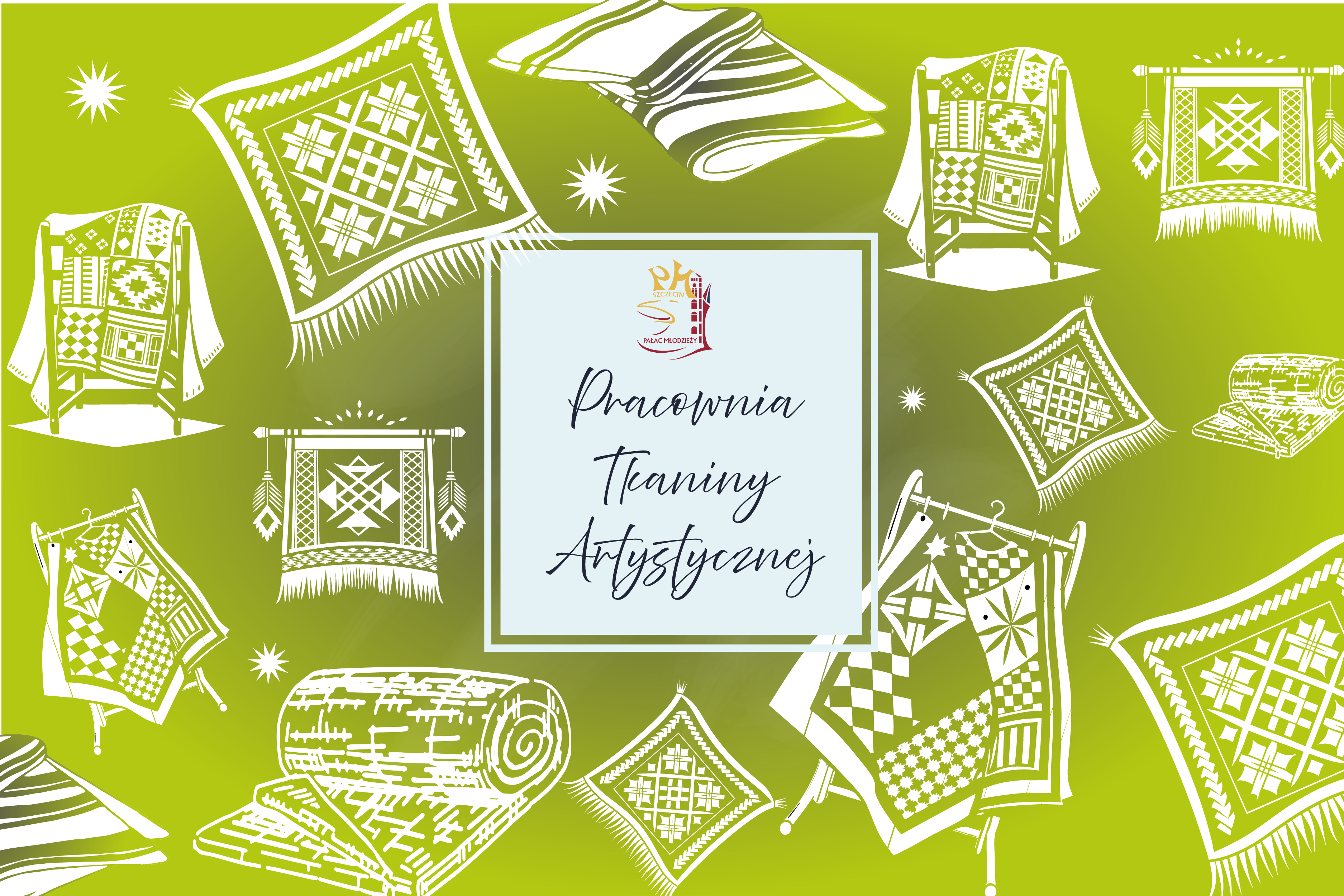 grafika z napisem Pracownia Tkaniny Artystycznej