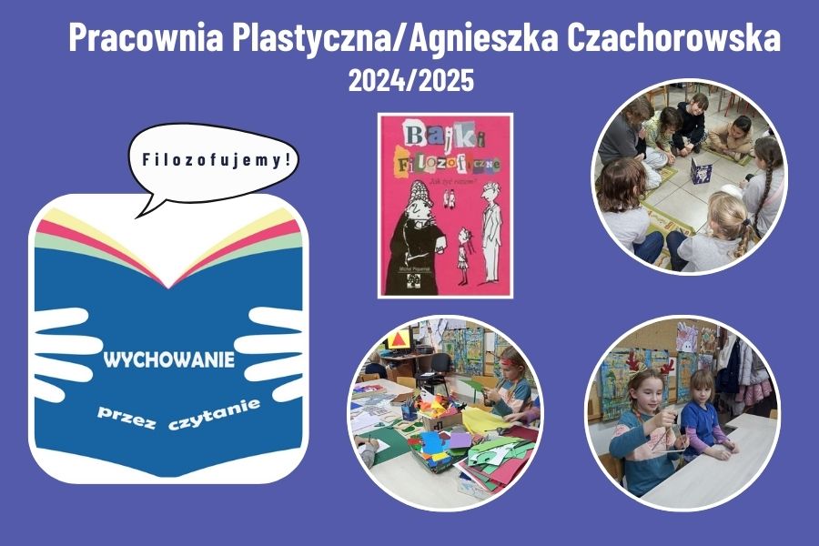 baner graficzny z okladka ksiazki i zdjeciami z zajec