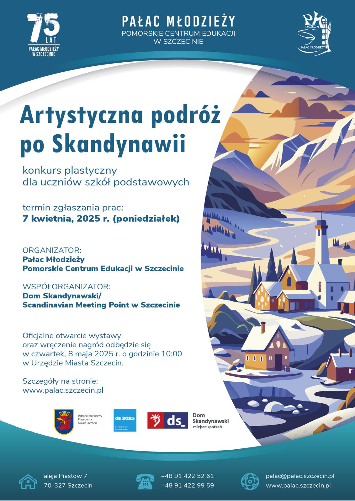 plakat graficzny informujacy o konkursie