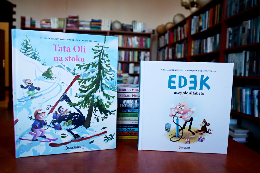 okładki dwóch książek