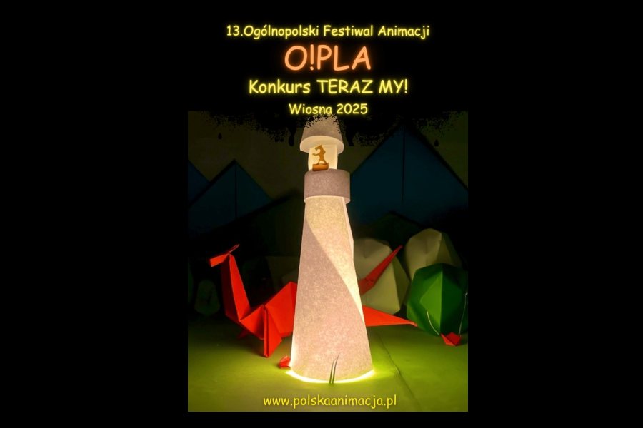 Plakat konkursu Teraz My