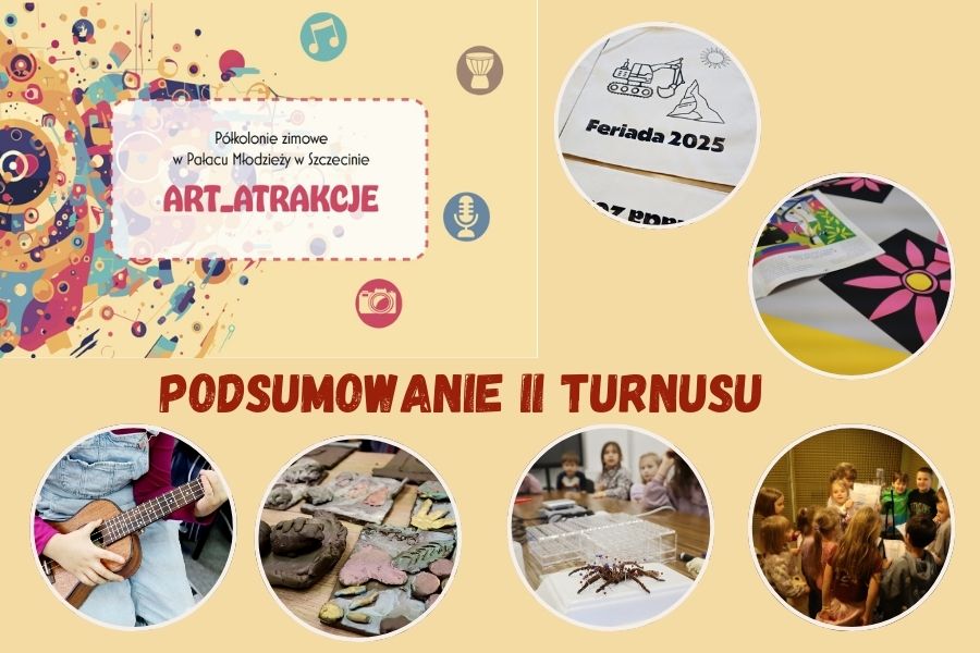 baner graficzny z mozaiką zdjęc