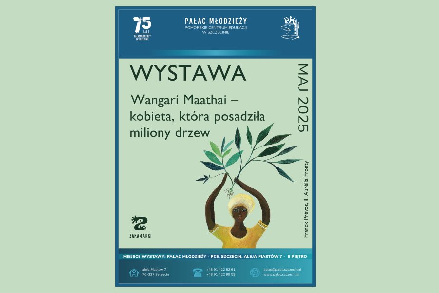 plakat informujący o wystawie