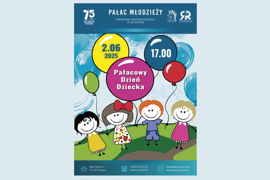 grafika plakat z informacją o dacie