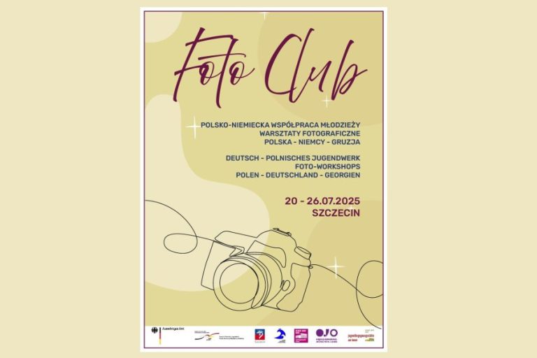 plakat graficzny informujący o projekcie