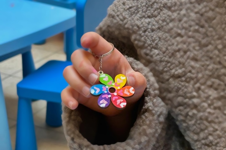 ozdoba wykonana na warsztatach