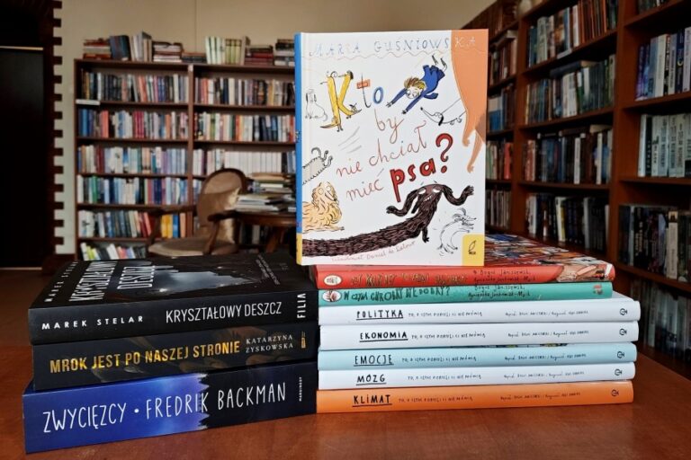 ksiązki zakupone do biblioteki w lutym