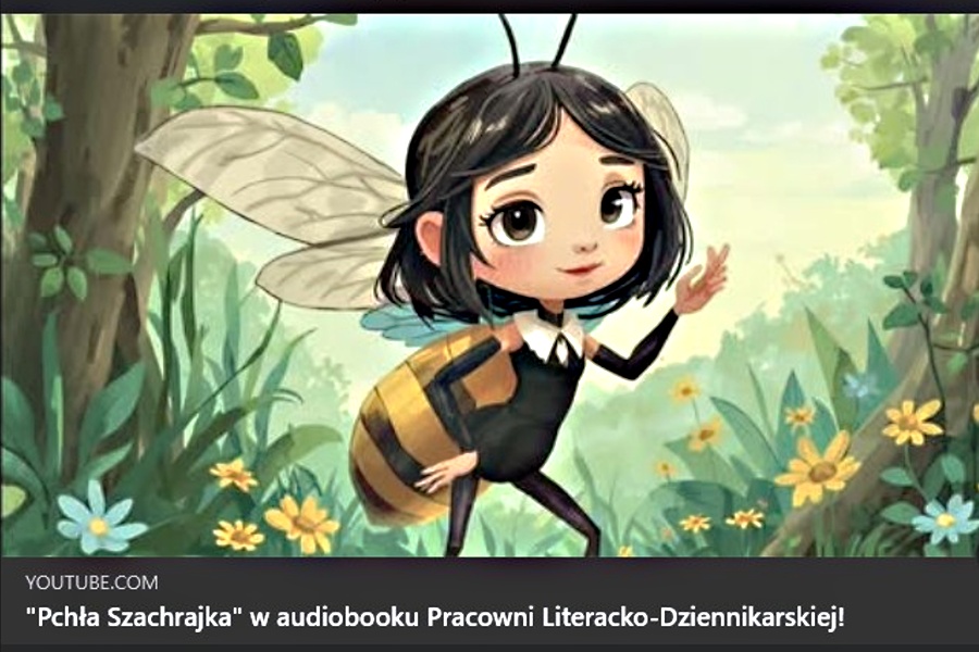grafika z pchłą
