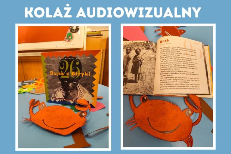 grafika ze zdjęciami książki